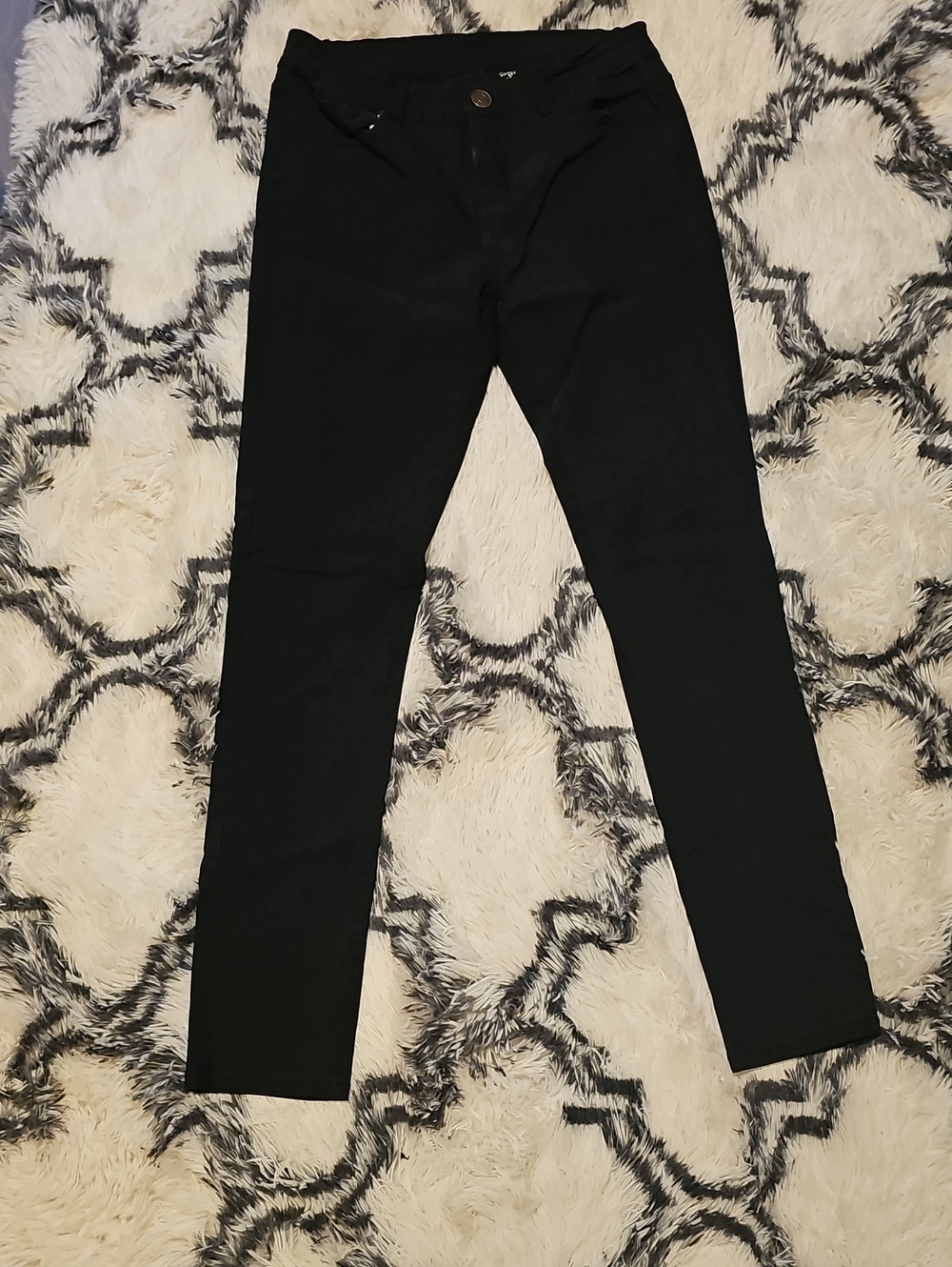 Black Women's Slim Stretch Pants